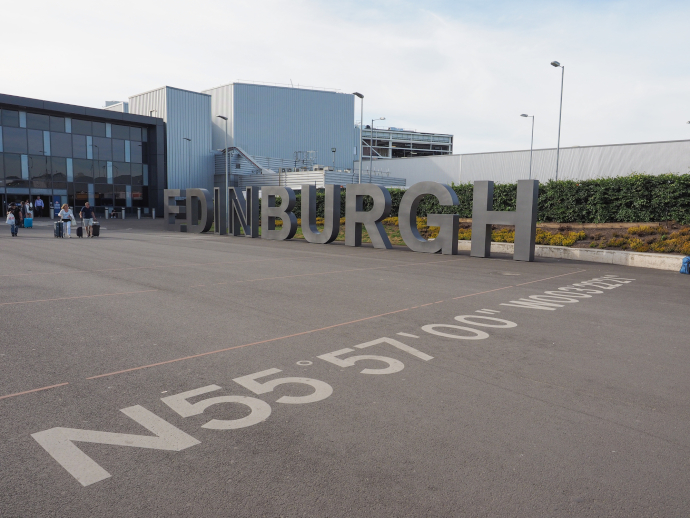 Edinburgh Airport is the busiest airport in Scotland.